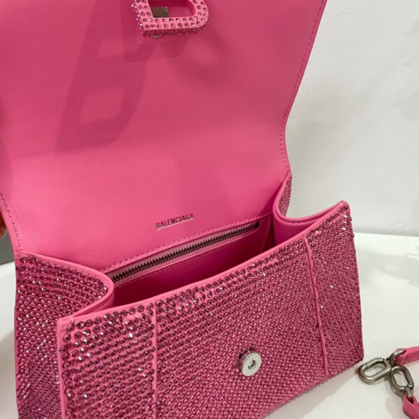 Balenciaga Diamond Hourglass Bag - Pink - Image 2