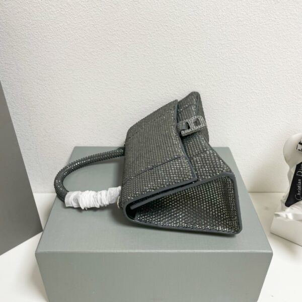 Balenciaga Diamond Hourglass Bag - Gray - Image 3